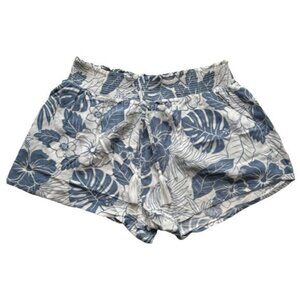 Ocean Drive Hawaiian Smocked Rayon Shorts
